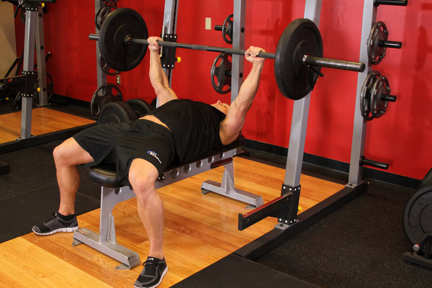 Bench Press form - step 1