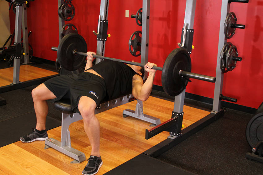 Bench Press form - step 2