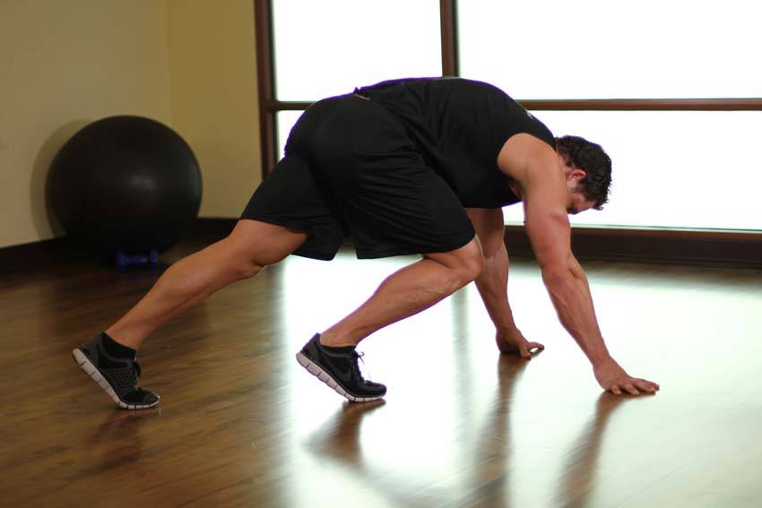 Burpees form - step 1