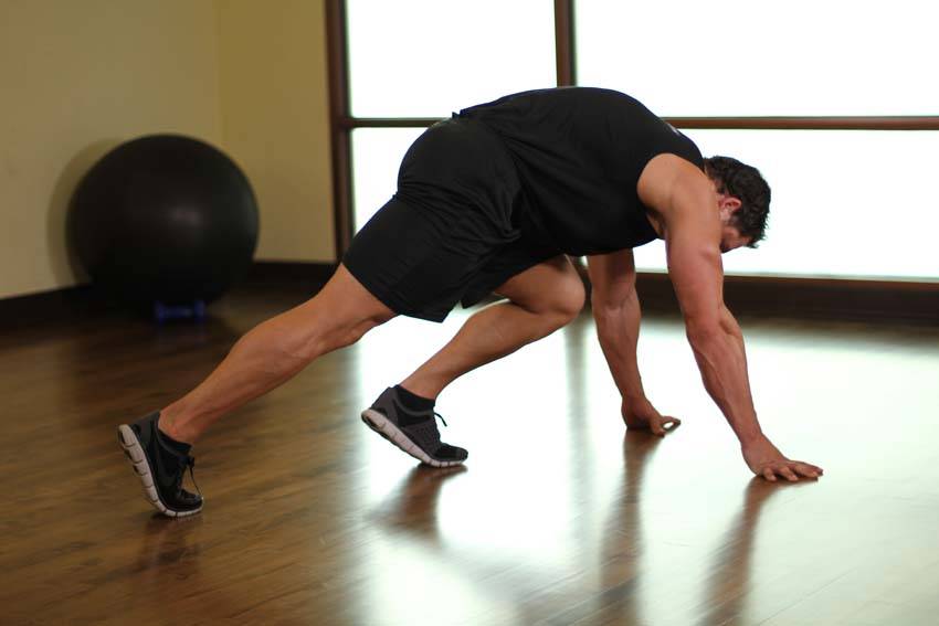 Burpees form - step 2