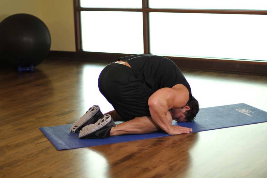 Child's Pose form - step 2