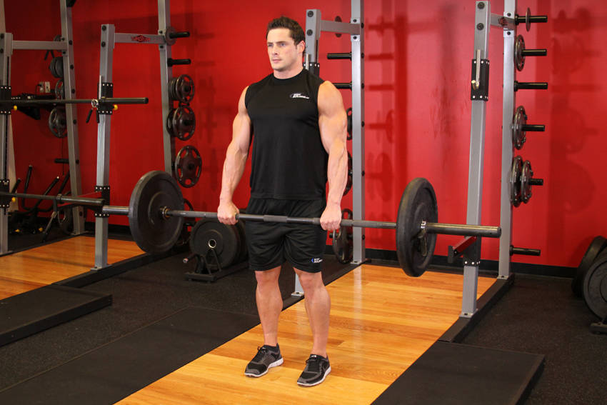 Deadlift form - step 2