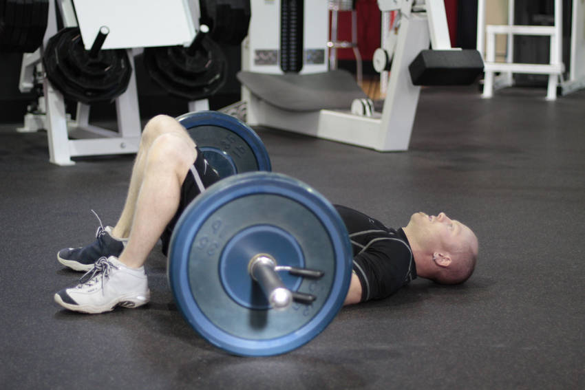 Glute Bridge form - step 1