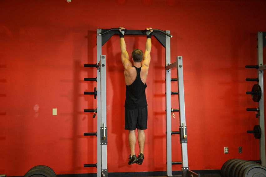 Pull-ups form - step 1