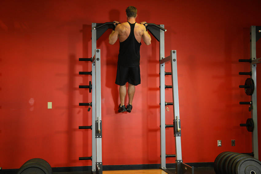 Pull-ups form - step 2