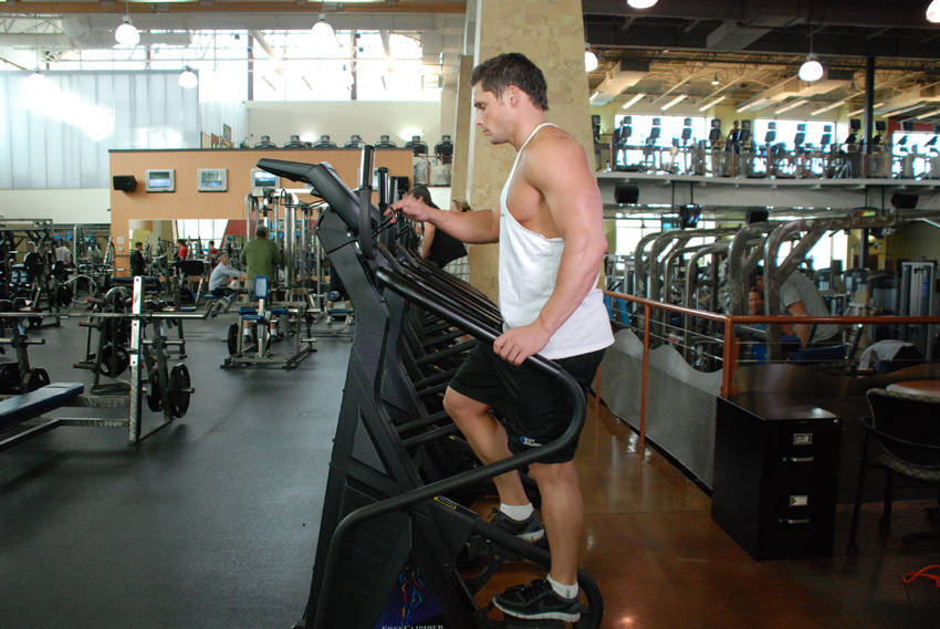 Stair Climbing form - step 1