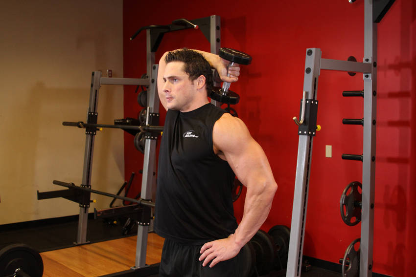 Tricep Extensions form - step 1
