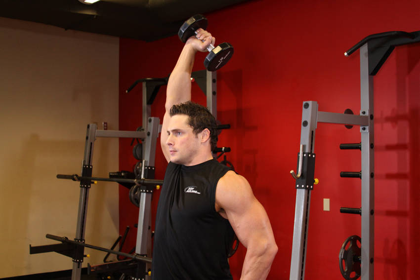 Tricep Extensions form - step 2
